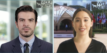 Gli avatar AI usati dalla propaganda del canale fittizio Wolf News