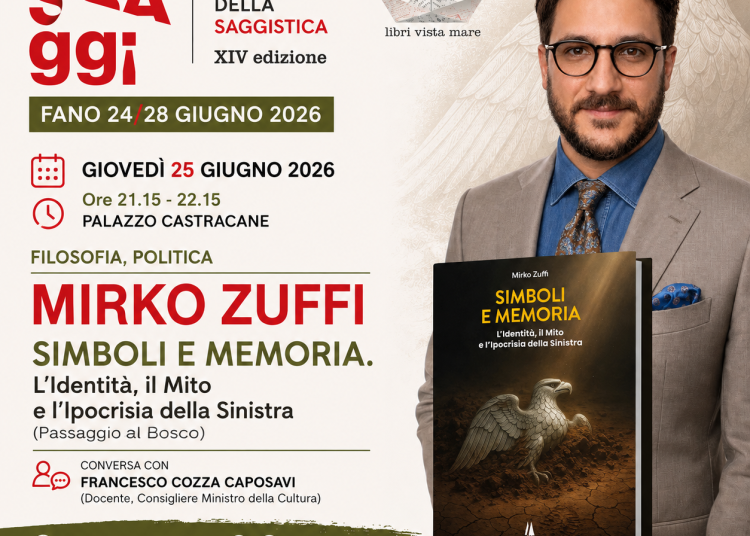 Incontri Letterari/ Mirko Zuffi presenta “Simboli e memoria” a PassaggiFestival 2026