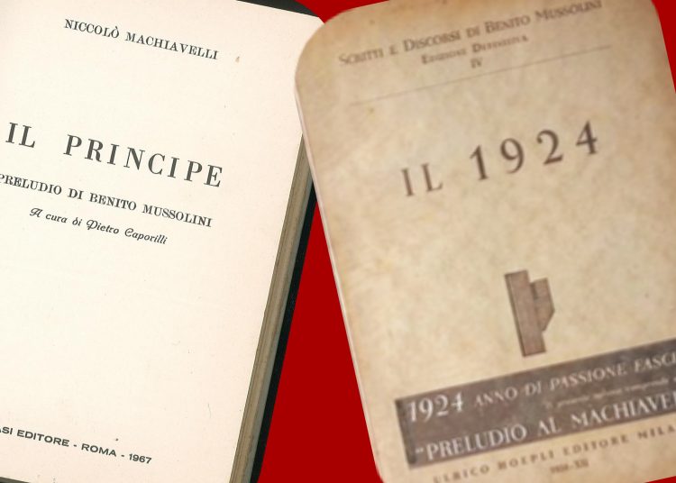 Machiavelli visto da Mussolini. La metafora del pessimismo della ragione